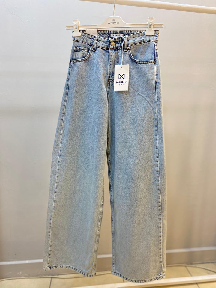 BAGGY KOT PANTOLON Buz Mavisi