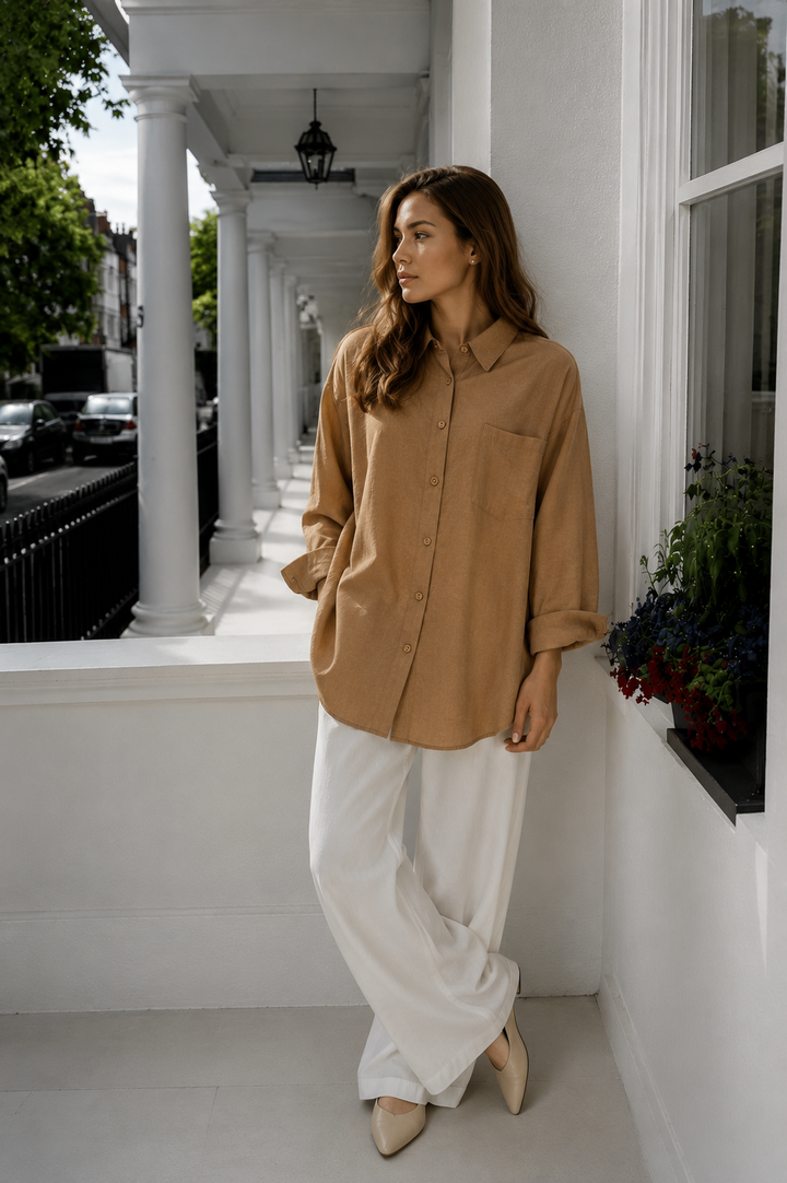 4373 LYOCEL TUNIC Mink