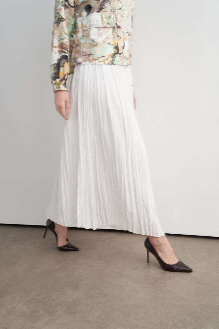 GOLD SİMLİ NAKIŞLI ETEKLİ TAKIM Ekru