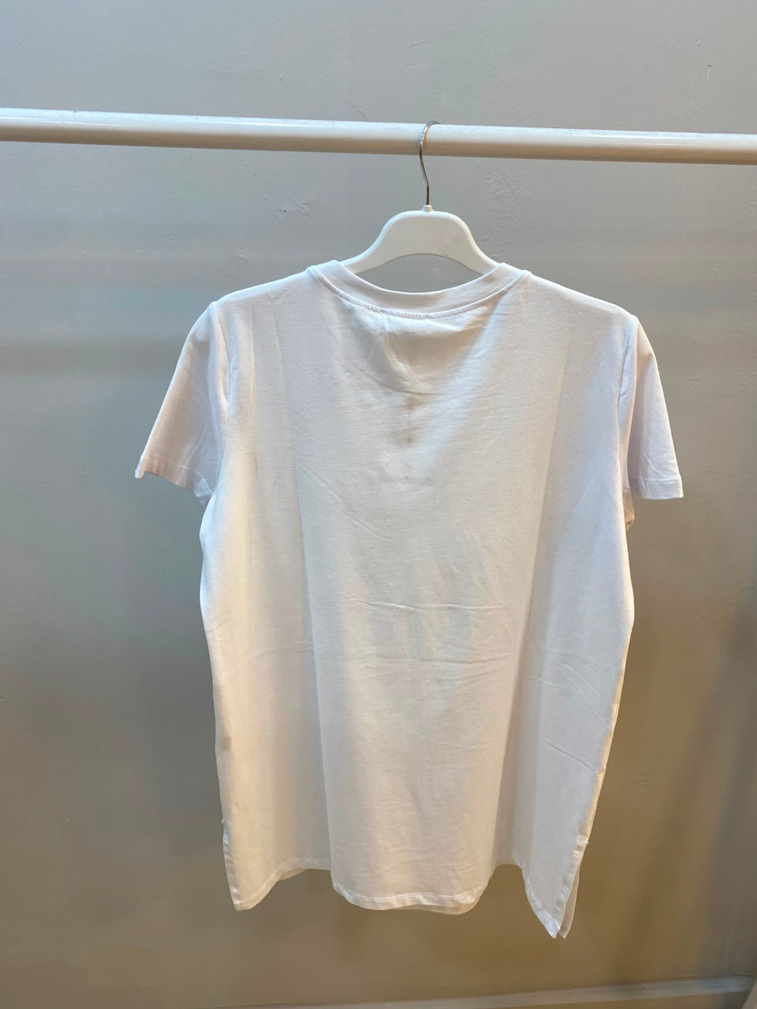 RENKLİ BASKILI T-SHIRT Beyaz