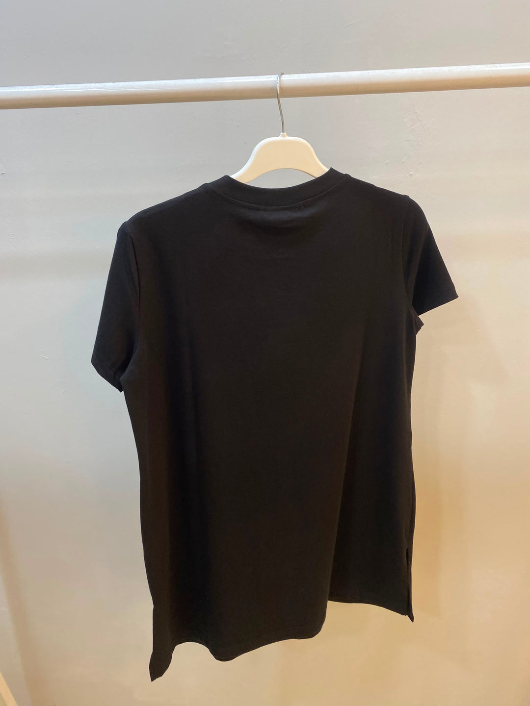 SCREEN PRINTED T-SHIRT Black