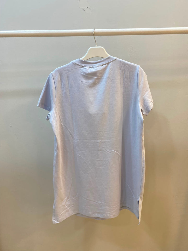 TAŞLI BASKILI TSHIRT Açık Mavi