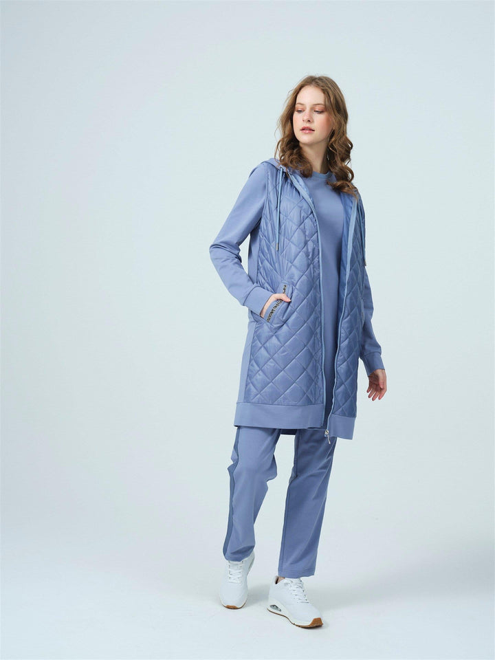 Indigo Vest &amp; Trousers Set